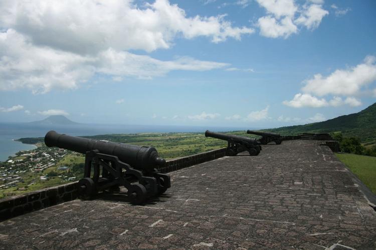 View from Brimstone Hill Fortress, Saint Kitts