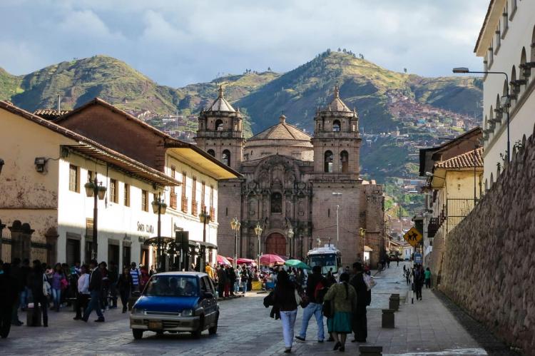 Street in Cuzco, Peru