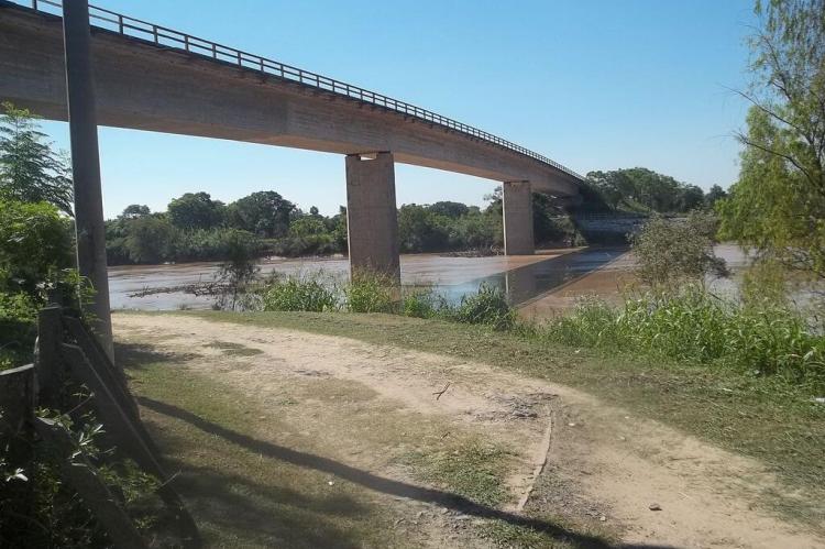Eva Perón-Mansilla bridge over the Bermejo River, Argentina