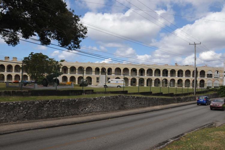 Garrison stone barracks, Bridgetown, Barbados historic district