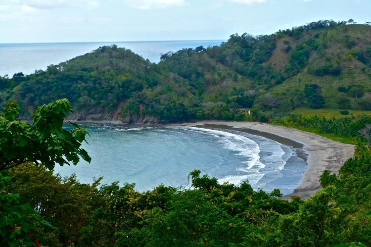 Nicoya Peninsula coastline view, Costa Rica