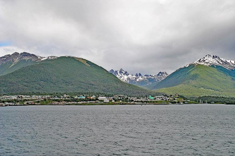 Panorama of Puerto Williams, Tierra del Fuego