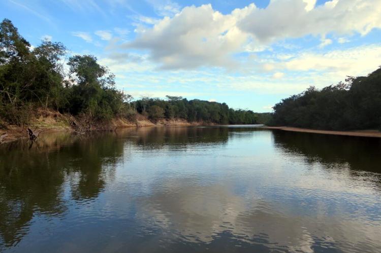 Rupununi River in southwestern Guyana
