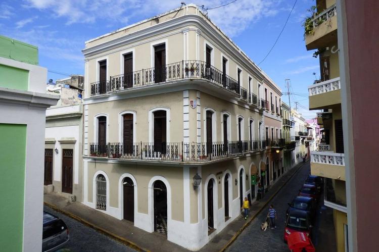 An example of the Spanish Colonial architecture in Old San Juan, Puerto Rico