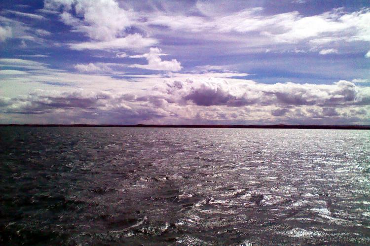 Strait of Magellan, going across from Tierra del Fuego to Punta Arenas