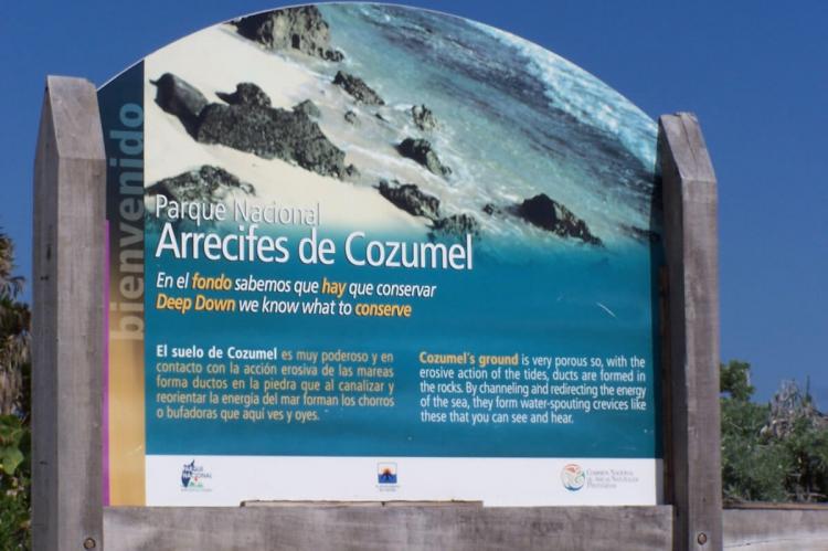 Welcome to Arrecifes de Cozumel National Park, Mexico