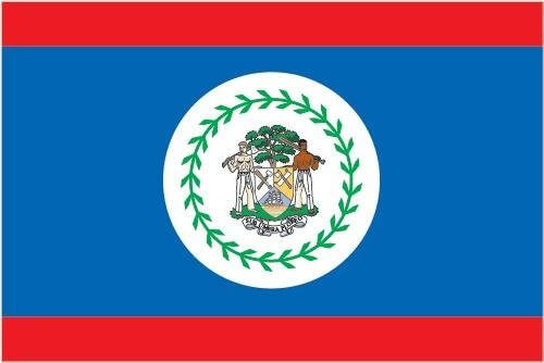 Official flag of Belize