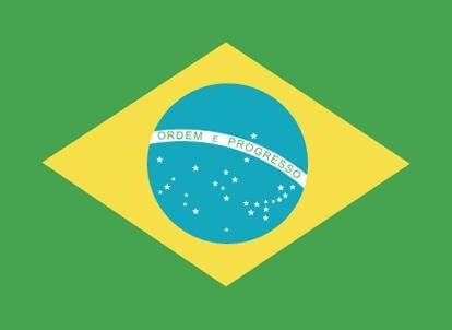Official flag of Brazil