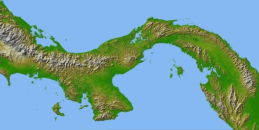 Isthmus of Panama (NASA)