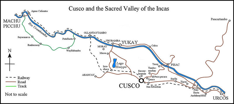 urubamba river map