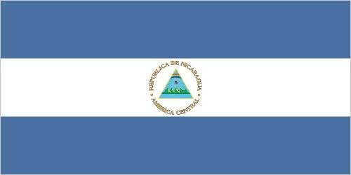 Official flag of Nicaragua
