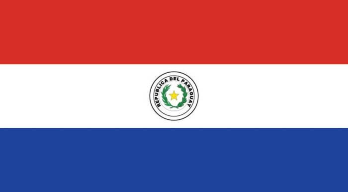 Official flag of Paraguay