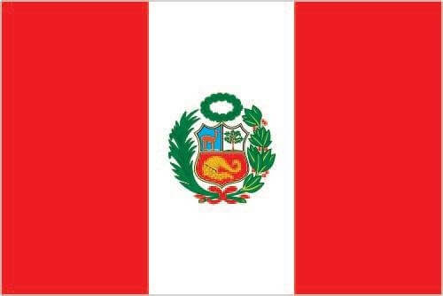 Official flag of Peru