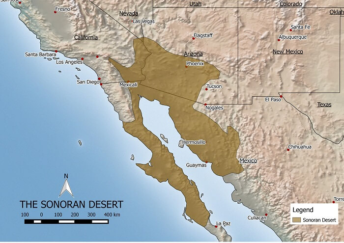 Sonoran Desert Map