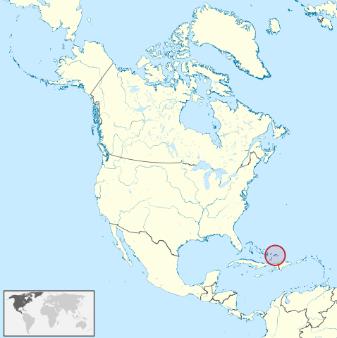 Turks and Caicos Islands Location Map