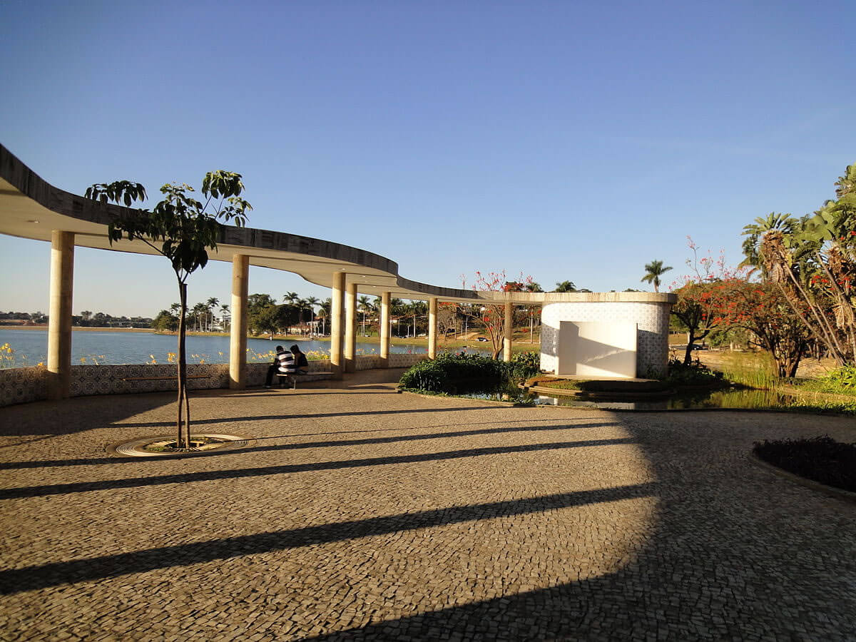 Yacht Club, Pampulha, Belo Horizonte, with Casino in the background