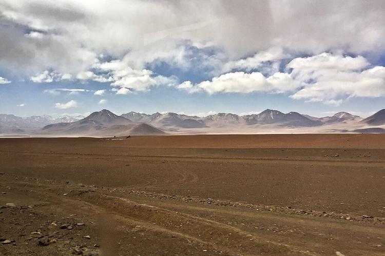 Altiplano landscape in the Andes, Chile