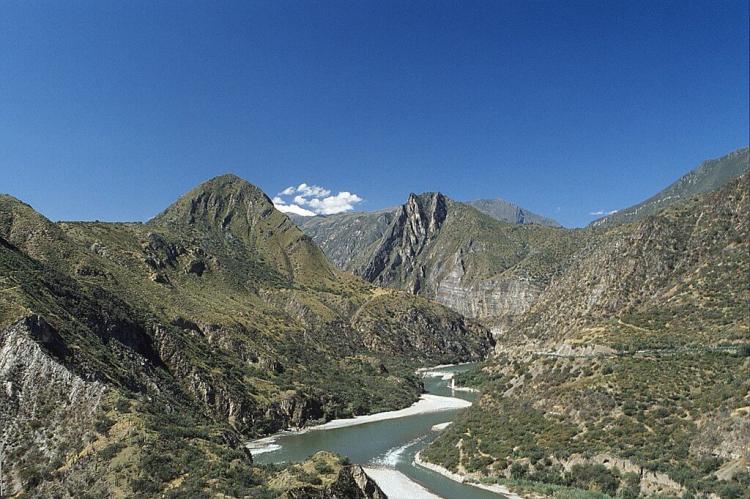 Plateaus in the puna region, Ayacucho, Peru