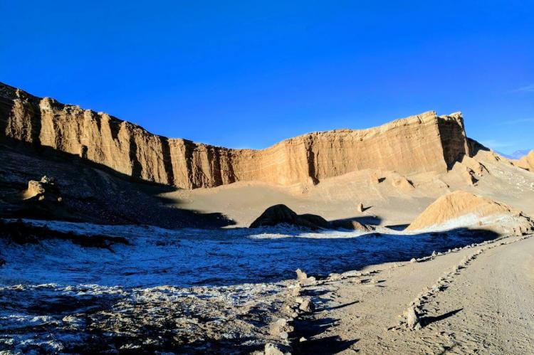 Moon Valley or Valle de la Luna, Atacama Desert (Chile)