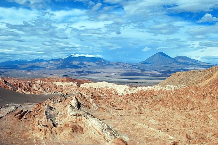 Desert landscape, San Pedro de Atacama, Chile