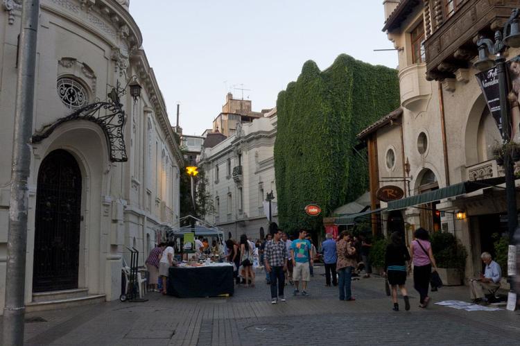 Barrio Lastarria, Santiago, Chile