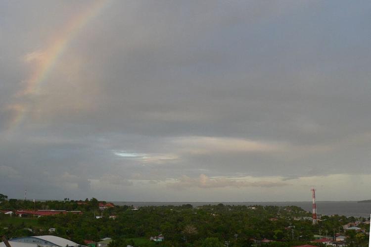 Bluefields, Nicaragua, skyline showing Bluefields Bay, taken from Barrio San Pedro