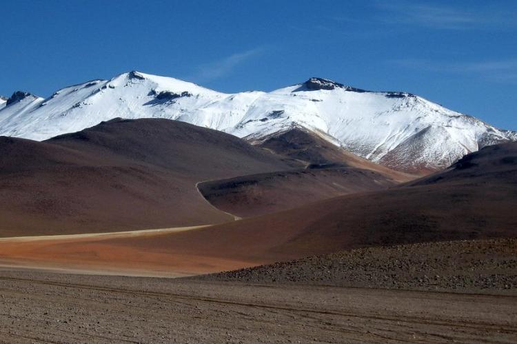 Bolivian Andes panorama