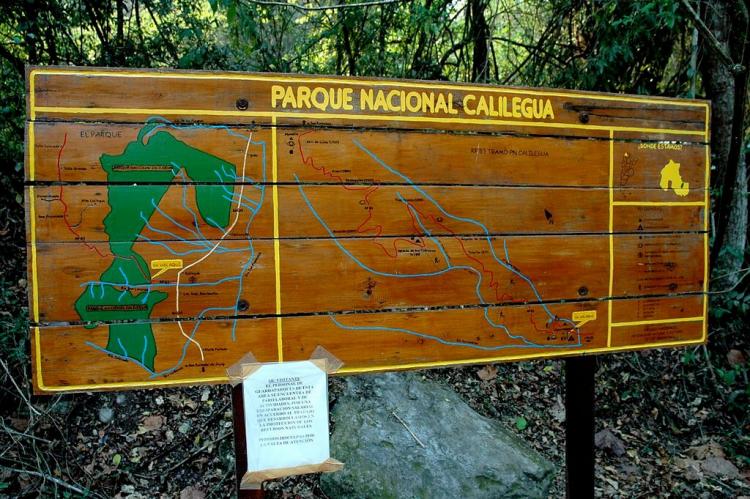Information signage: Calilegua National Park, Jujuy, Argentina