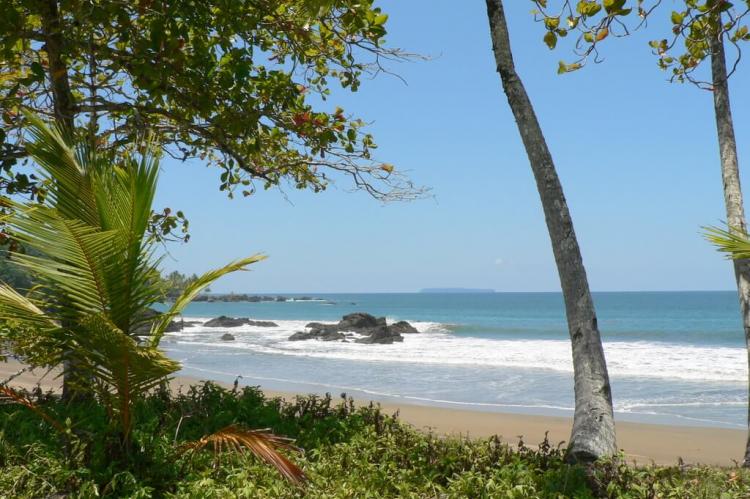 Cano Island View from beach, Bahia Drake, Osa Peninsula, Costa Rica