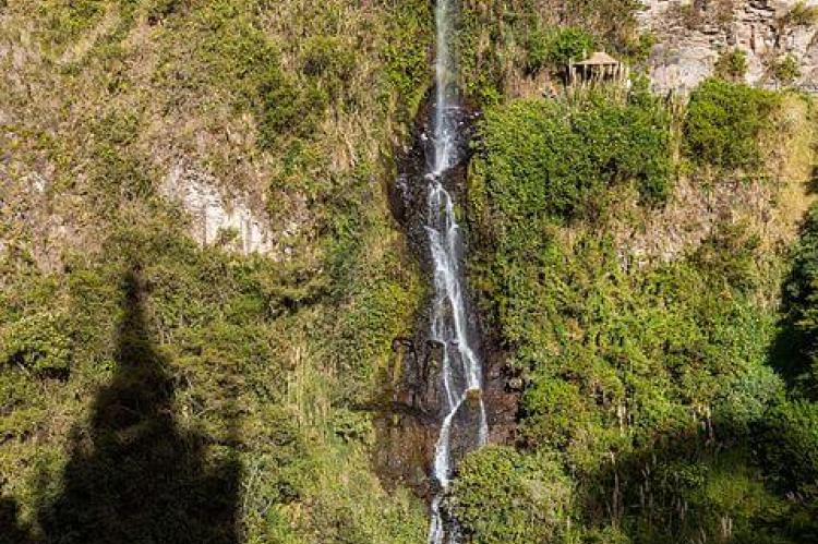 Waterfall at Las Lajas, Ipiales, Colombia