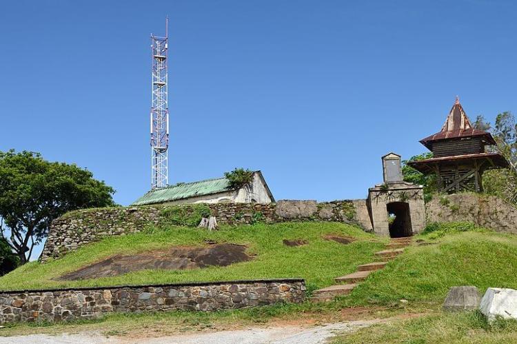 Fort Cépérou, Cayenne, French Guiana