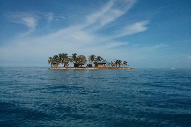 Private island, Cayos Cochinos, Honduras