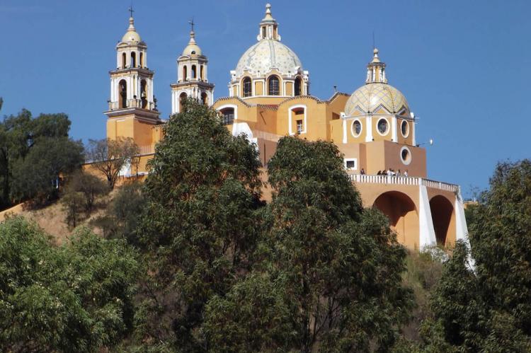  Saint Barbara Almoloya Church, San Pedro Cholula, Puebla state, Mexico