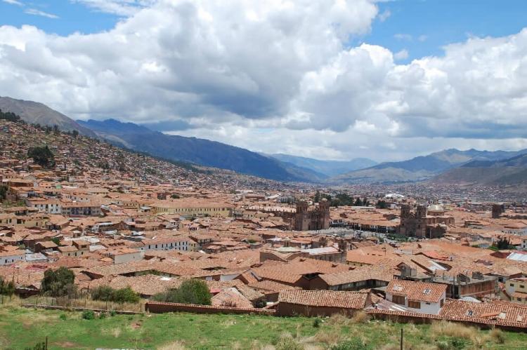 View over Cuzco, Peru