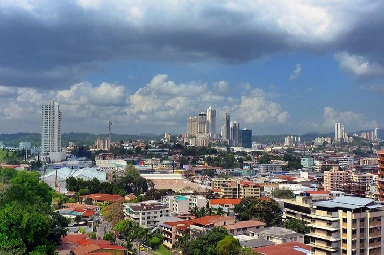 View over Colón, Panama