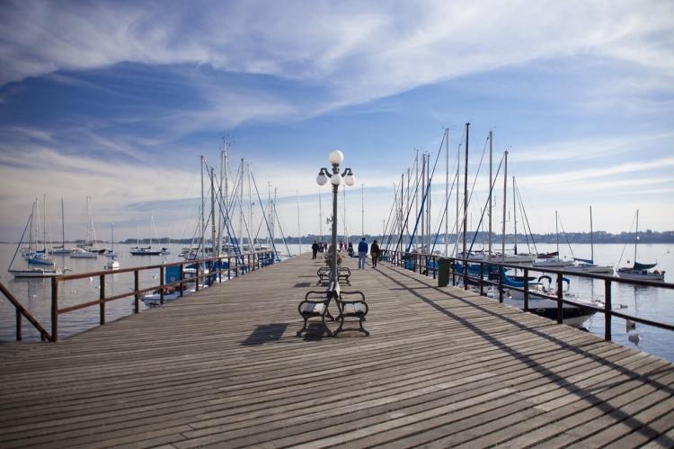 Pier on the Río de la Plata, Colonia del Sacramento, Uruguay 