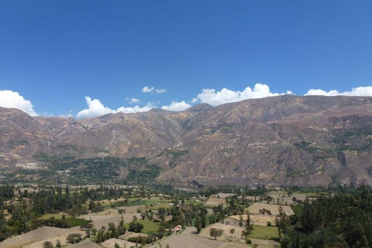 Cordillera Negra from Yungay, Peru