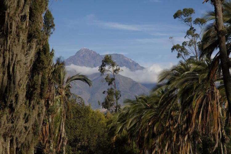 View of Cotacachi Volcano, Ecuador