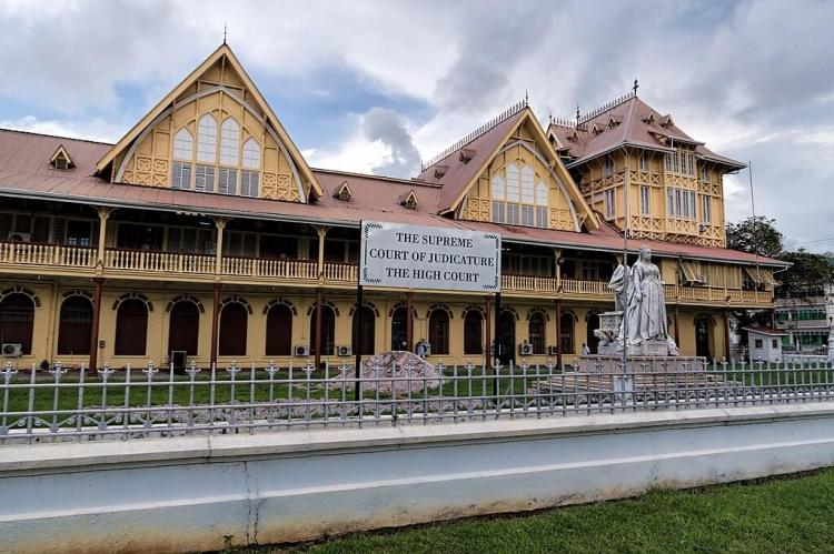 Supreme Court building, Georgetown, Guyanba