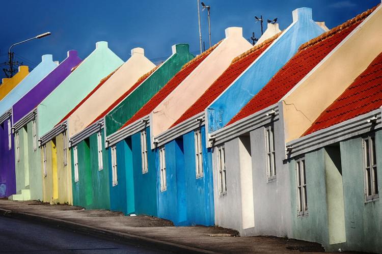 Cottages in Willemstad, Curaçao