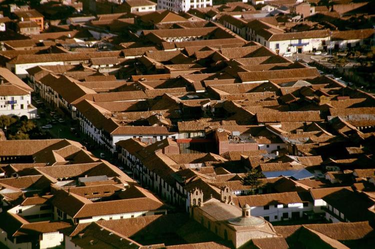 Cuzco, Peru roofscape