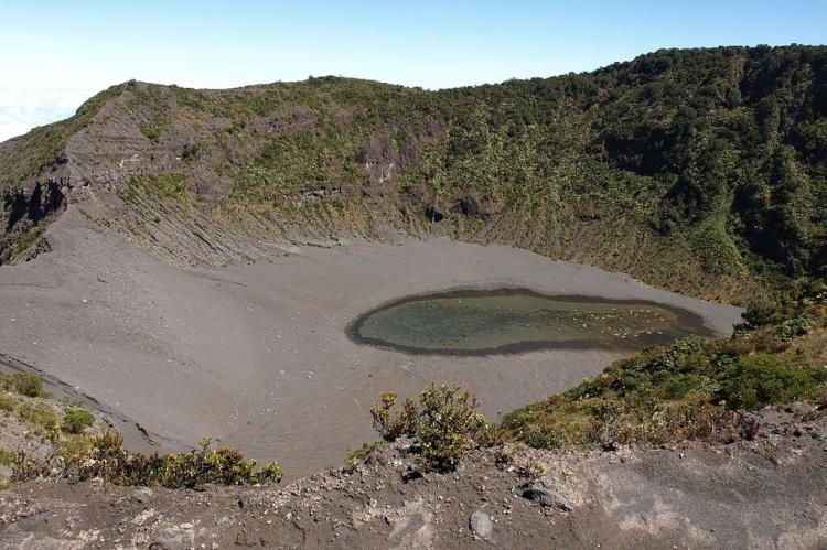 Diego de la Haya Crater, Irazu Volcano, Costa Rica