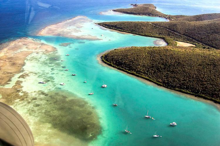 Entrance to Culebra's Ensenada Honda 