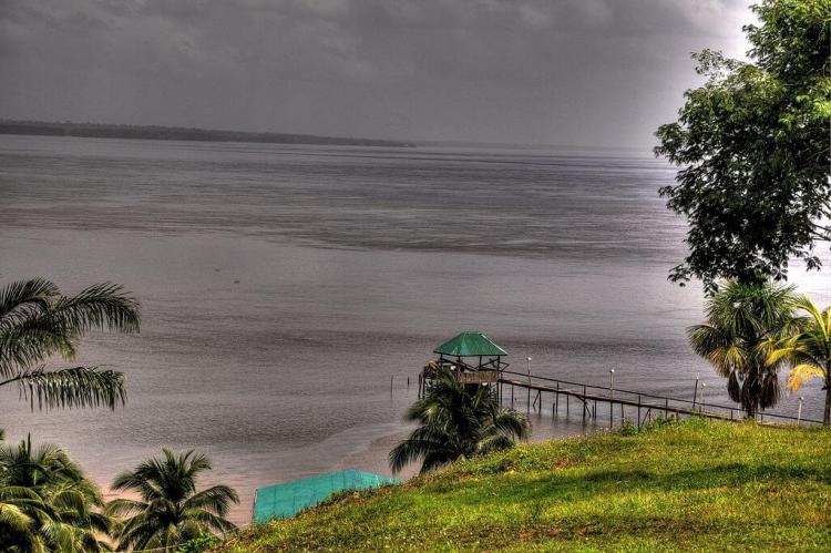 Essequibo River panorama, Guyana 