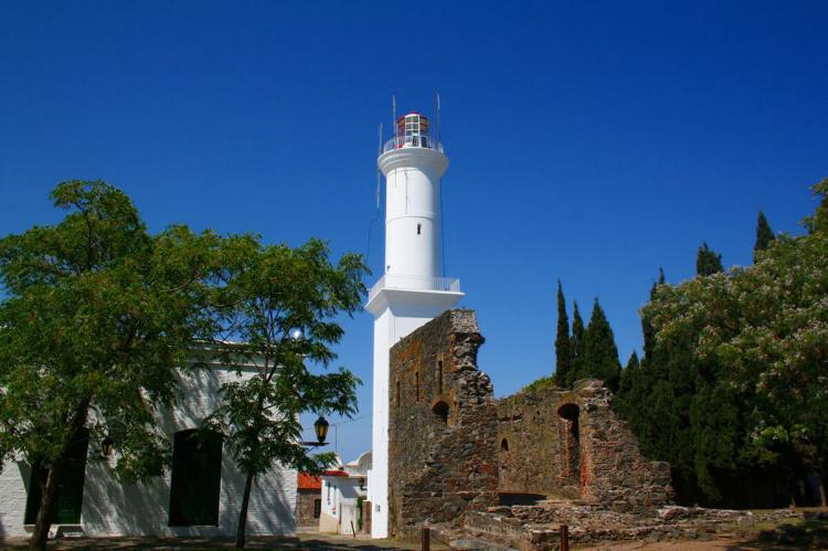 Lighthouse at Colonia del Sacramento, Uruguay