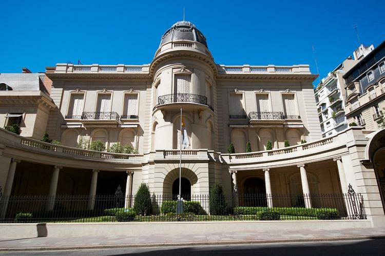 Apostolic Nunciature (Fernández Anchorena Palace), Alvear avenue, Buenos Aires, Argentin