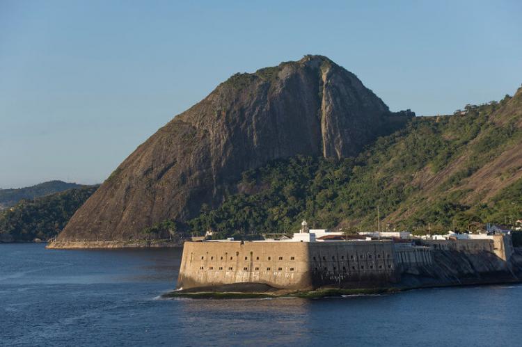 Fortaleza de Santa Cruz on Guanabara Bay, Niteroi, Rio de Janeiro State, Brazil