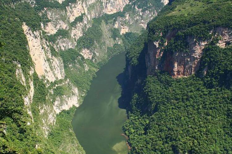 Grijalva River and Sumidero Canyon, Mexico