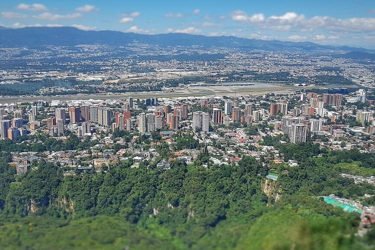 Panoramic View of Guatemala City