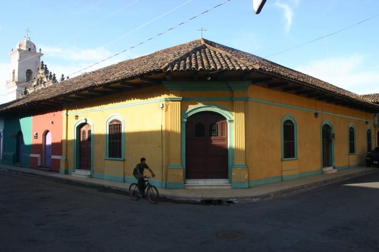 Typical house in Granada, Nicaragua